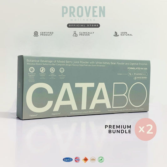 [PREMIUM BUNDLE] Catabo l Slimming Synbiotic Superblend 60s